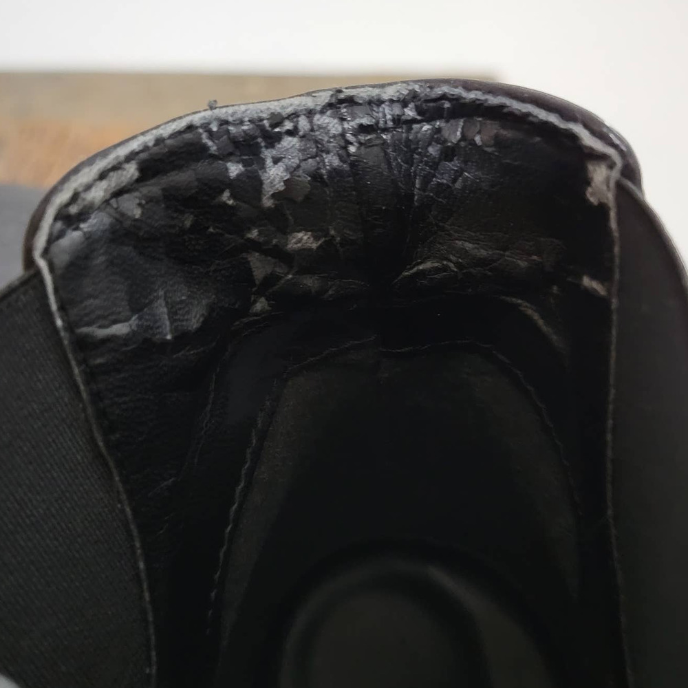 Gama Square Toe Ankle Leather Booties - Picture 11 of 12